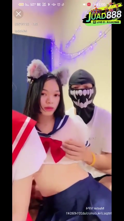 คลิปหนุ่มควบ2สาวเสียบคาชุดนักเรียน